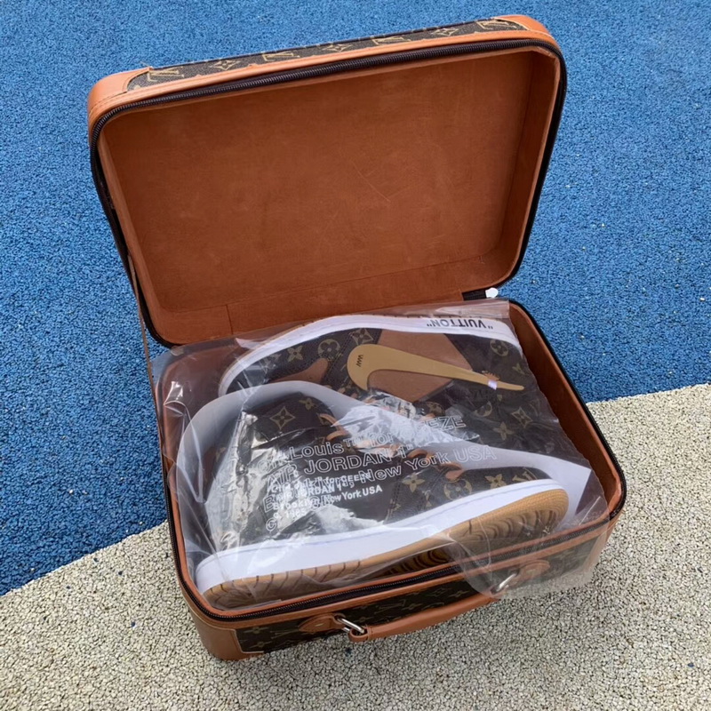 Authentic LV X OFF White X Air Jordan 1 with suitcase( Restock)
